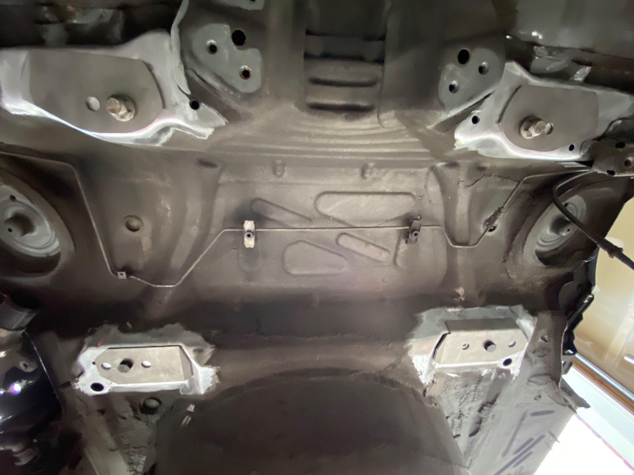 BMW E46 Reinforcement cups for front 2points on the rear subframe